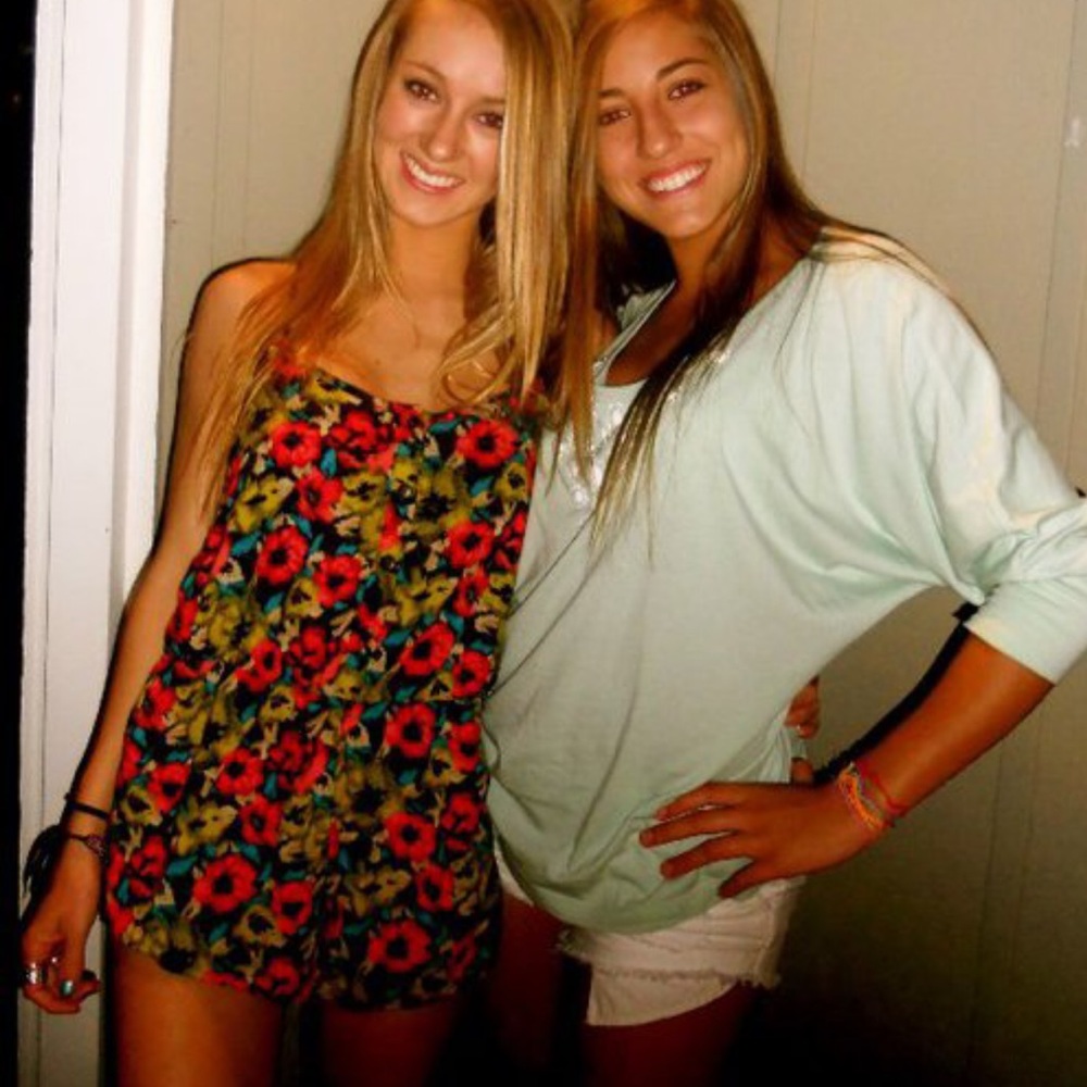 Urban outfitters flower romper