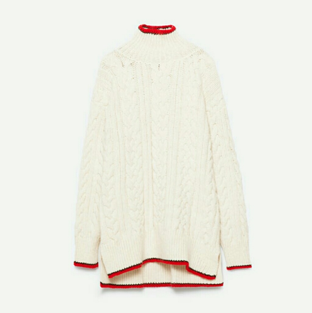 Zara cable knit sweater - Picture 5 of 6