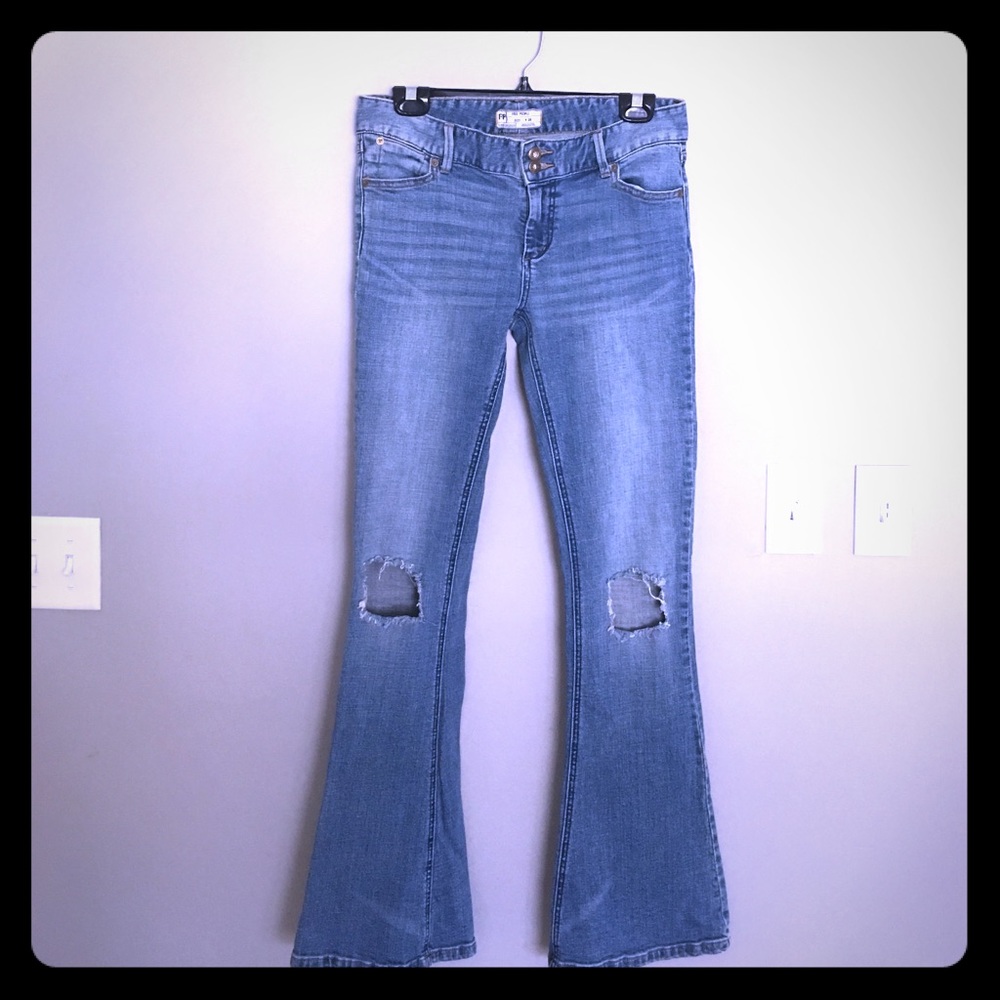 Free People flare jeans