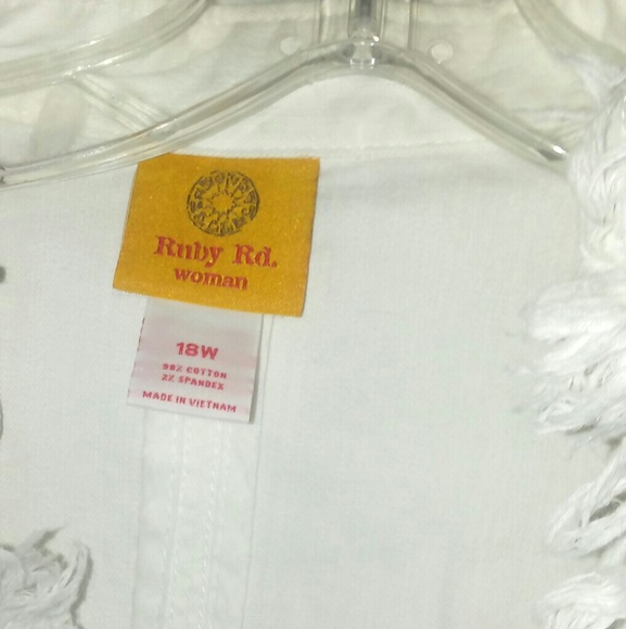 Ruby Rd White Jacket - Picture 2 of 4