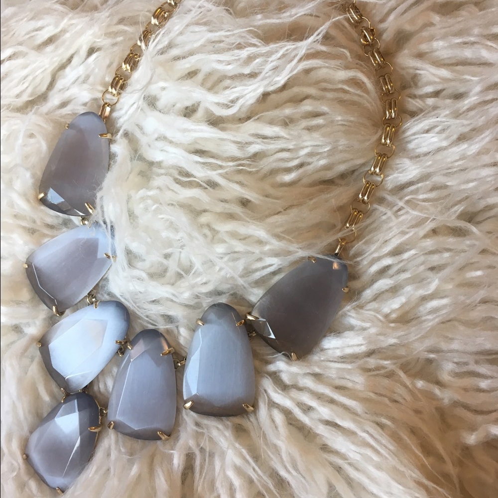 Kendra Scott Harlow Statement necklace in slate