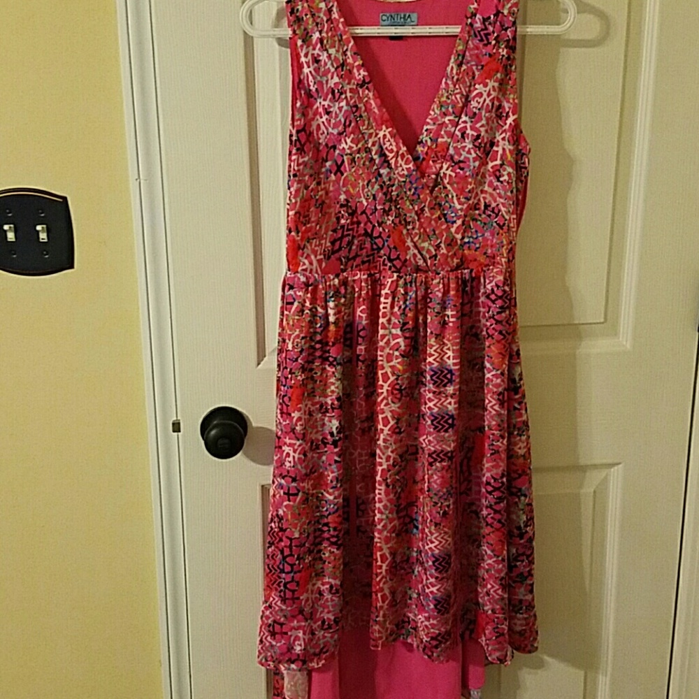 Pink dress