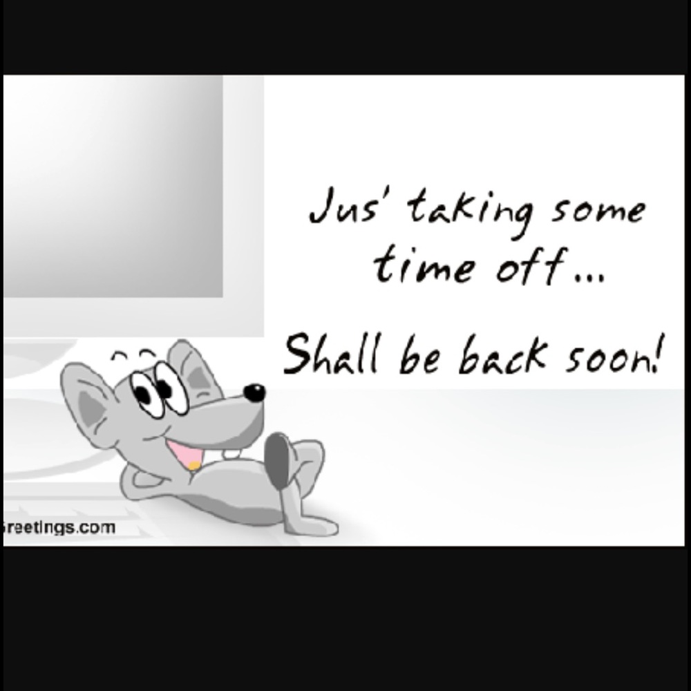 Having to take a break but will return soon