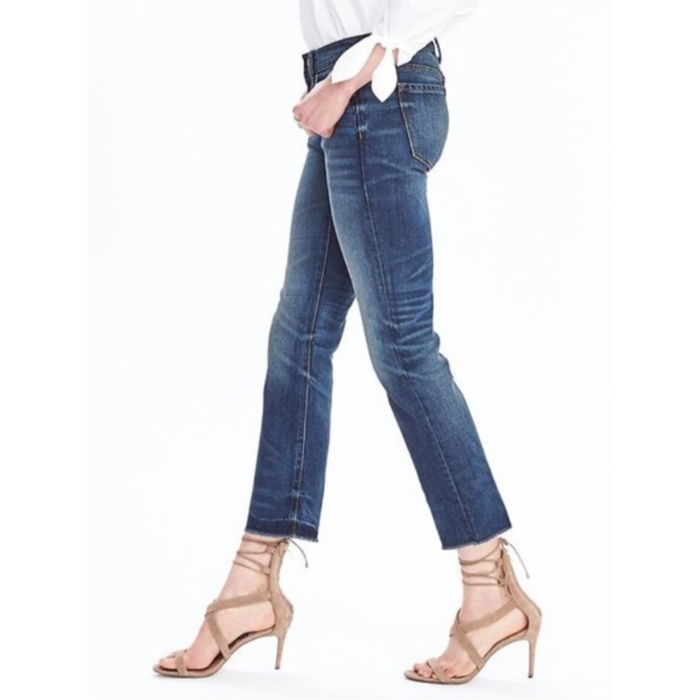 Banana Republic Cropped Flare Jeans