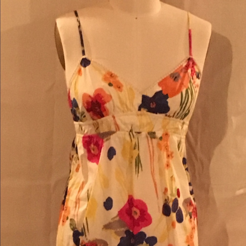 Fun floral sun dress