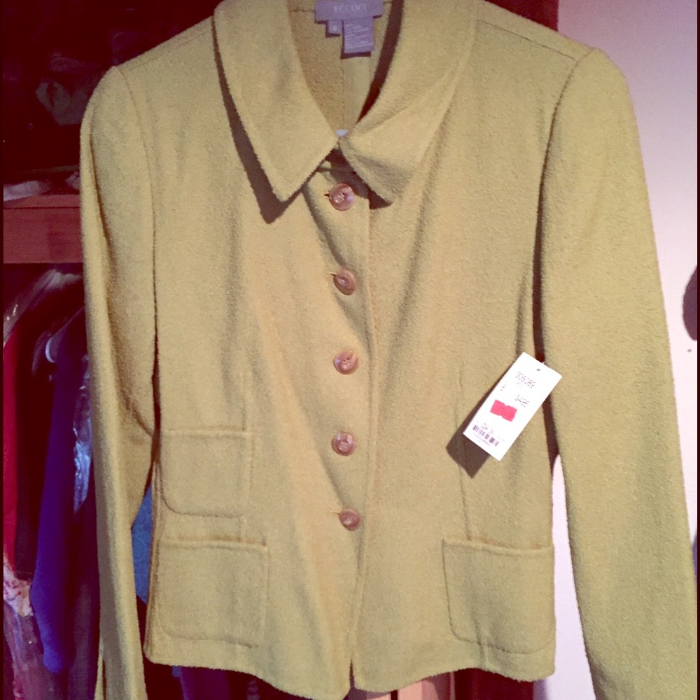 Beautiful Eccoci jacket blazer NWT