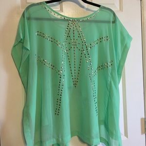 Ya Los Angeles Mint Top