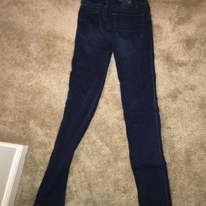 American eagle skinny high waisted jeans