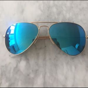 Ray-Ban Polarized Reflective Sunglasses