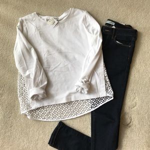 Club Monaco white top