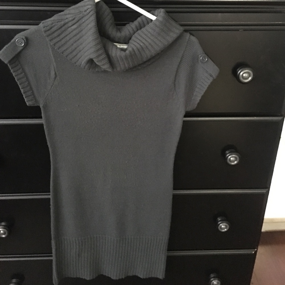 Sweater dress gray