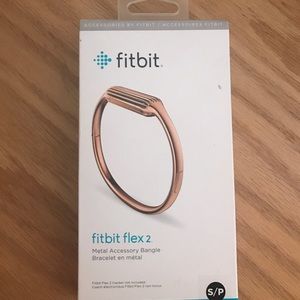 Fitbit flex 2 bangle- rose gold- small 💝