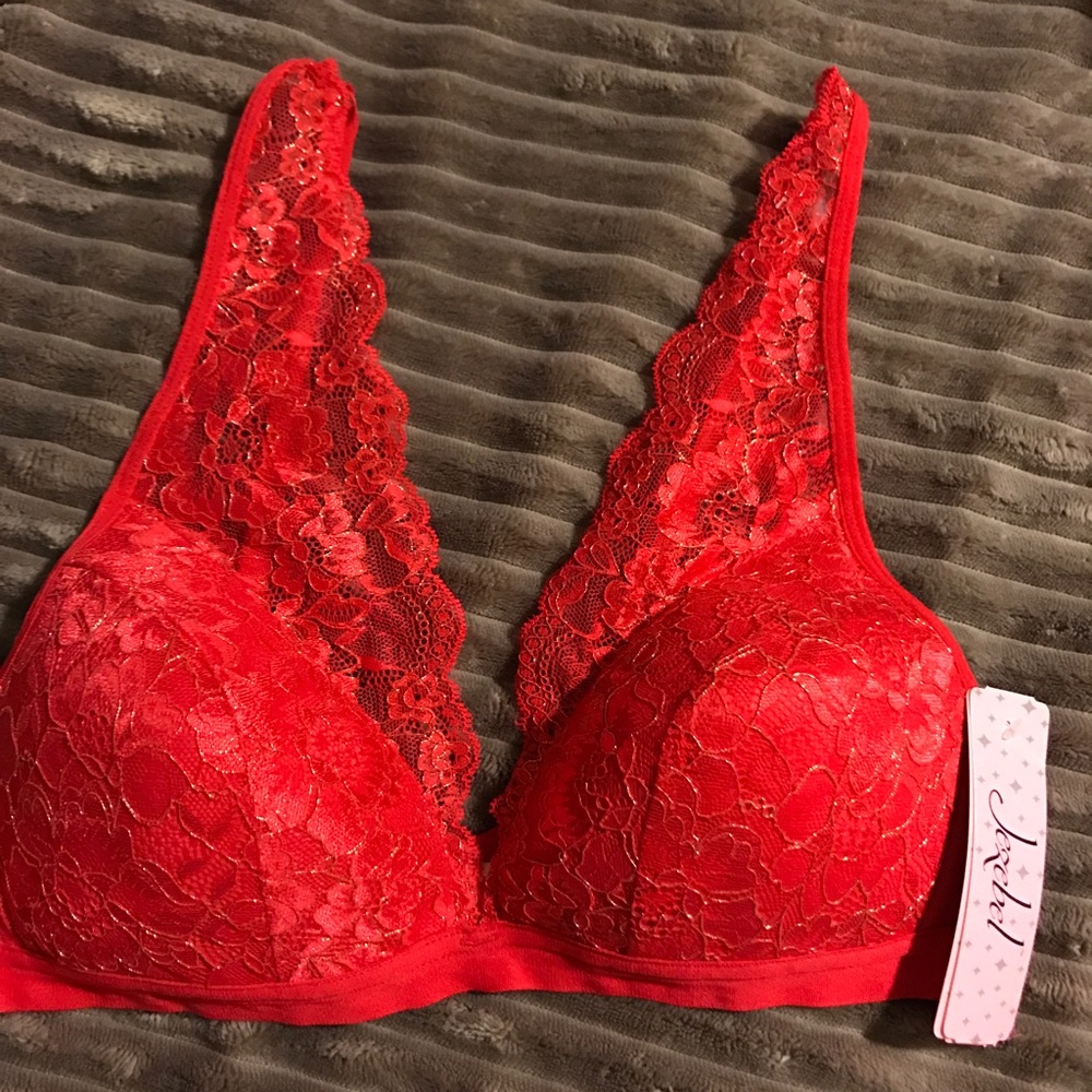 Jezebel bra new red