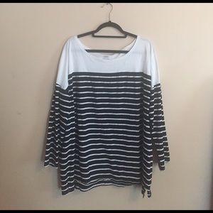 Black and White Stripe Shirt
