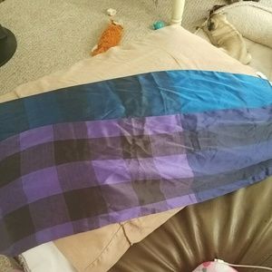 Authentic silk burberry scarf used