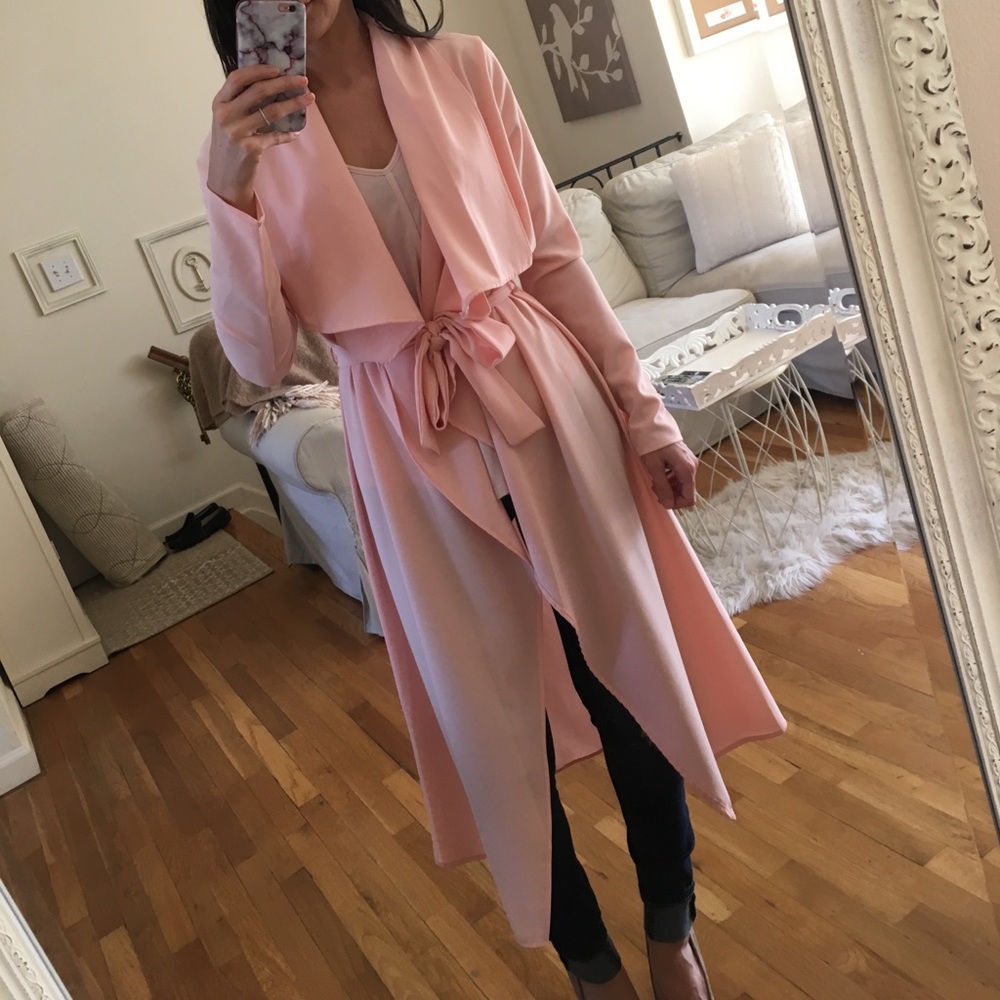 Blush Duster Coat