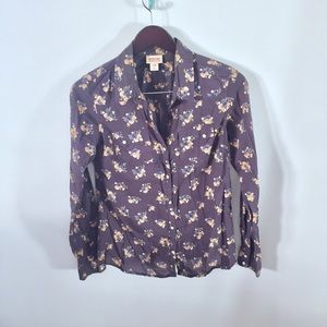 Vintage floral button down