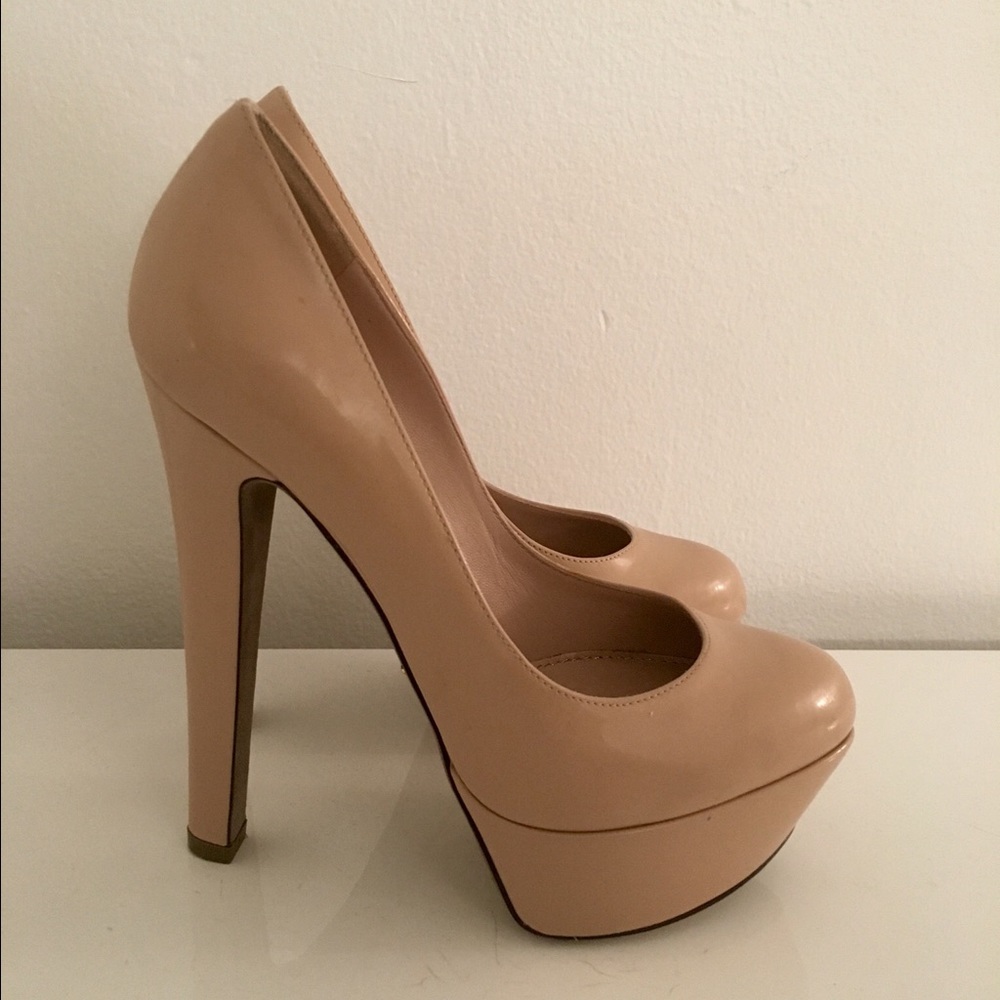 **Brand New!!** Sergio Rossi Miladys platform pump