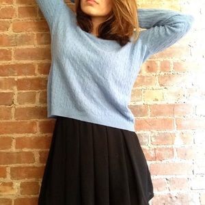 Blue sweater