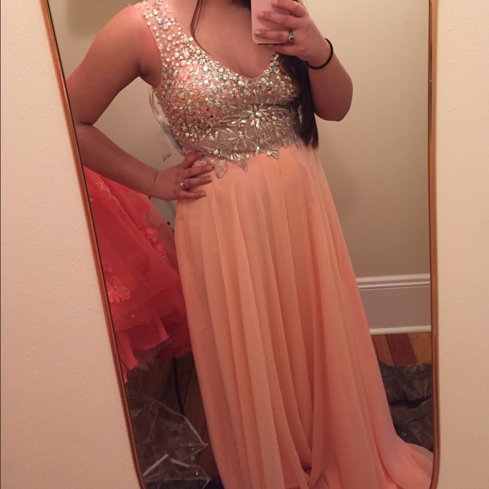 Prom Dress Tiffany Chiffon