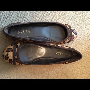 Leopardskin flats