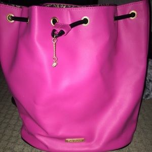 Juicy couture pink backpack