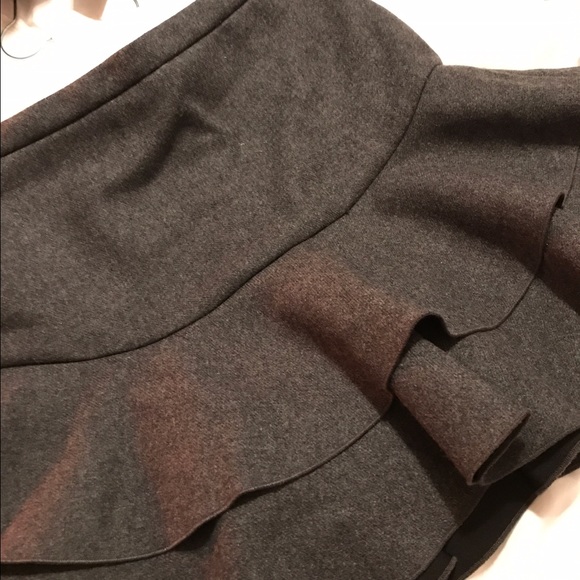 J Crew Gray Wool Skirt - Picture 2 of 6