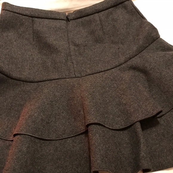 J Crew Gray Wool Skirt - Picture 5 of 6