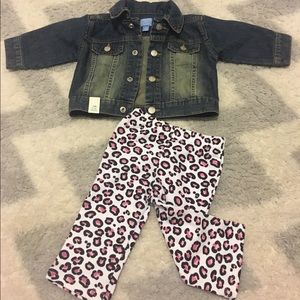 Baby Long Sleeve Denim Jacket