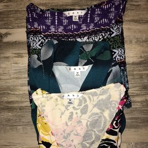 SOLD‼️WOMENSCABI BUNDLE SPRING/SUMMER SHIRTS SZ: M