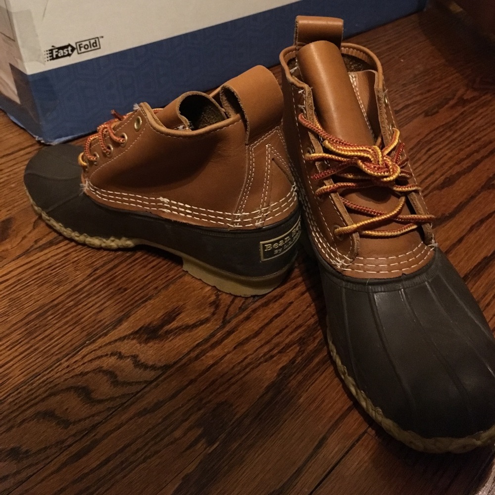 LL Bean Duck Rain Boots