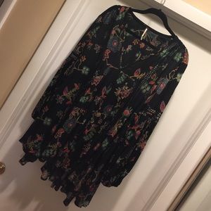 Free People (NEVER BEEN WORN) long-sleeve dress