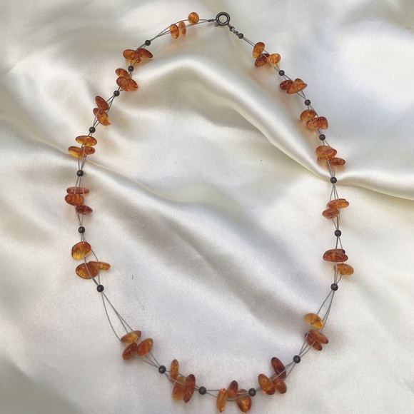 handcrafted Jewelry - **UNIQUE HANDCRAFTED AMBER NECKLACE