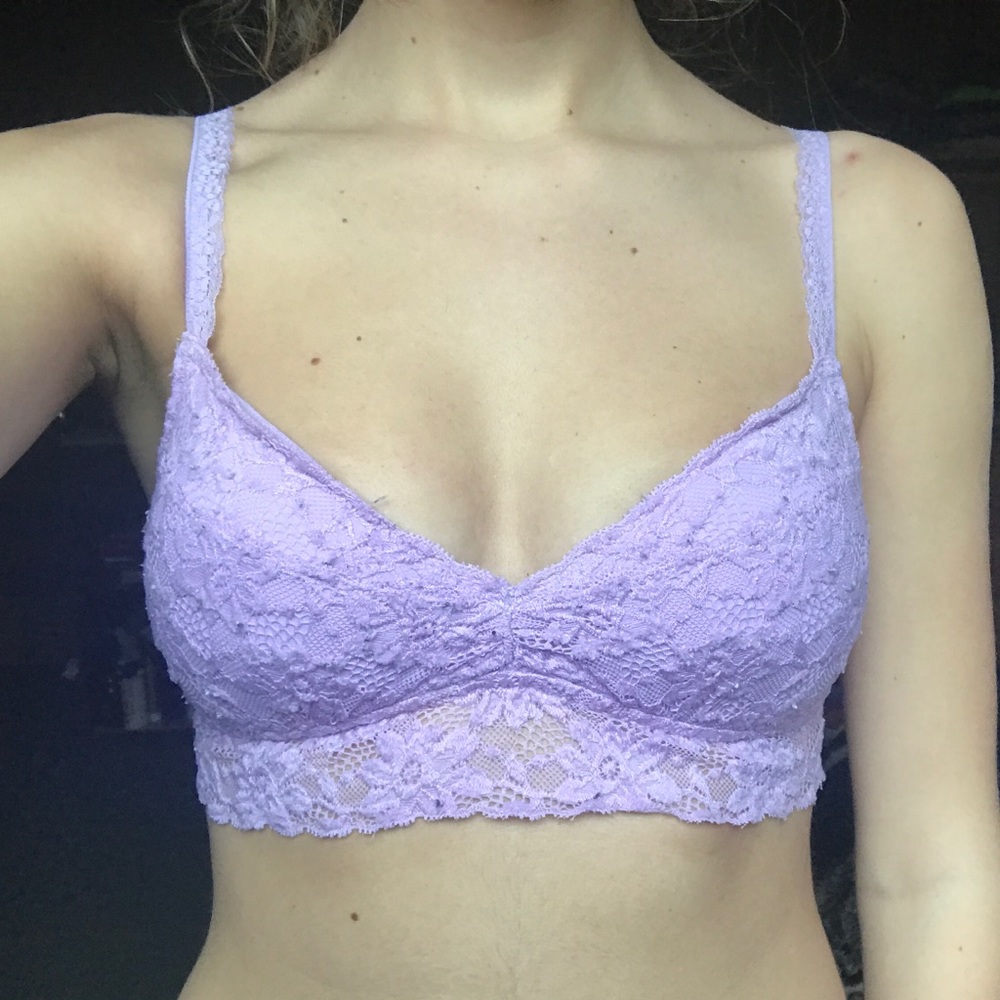 Lilac purple bralette from aerie