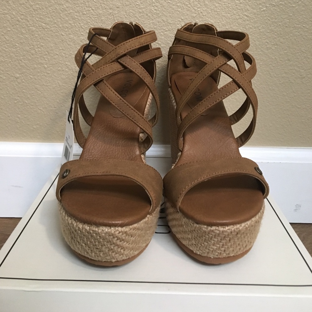 Volcom Getting Around Espadrilles Wedge Sandal