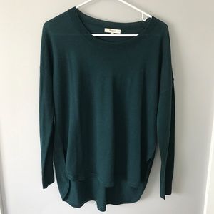 Emerald green Madewell sweater