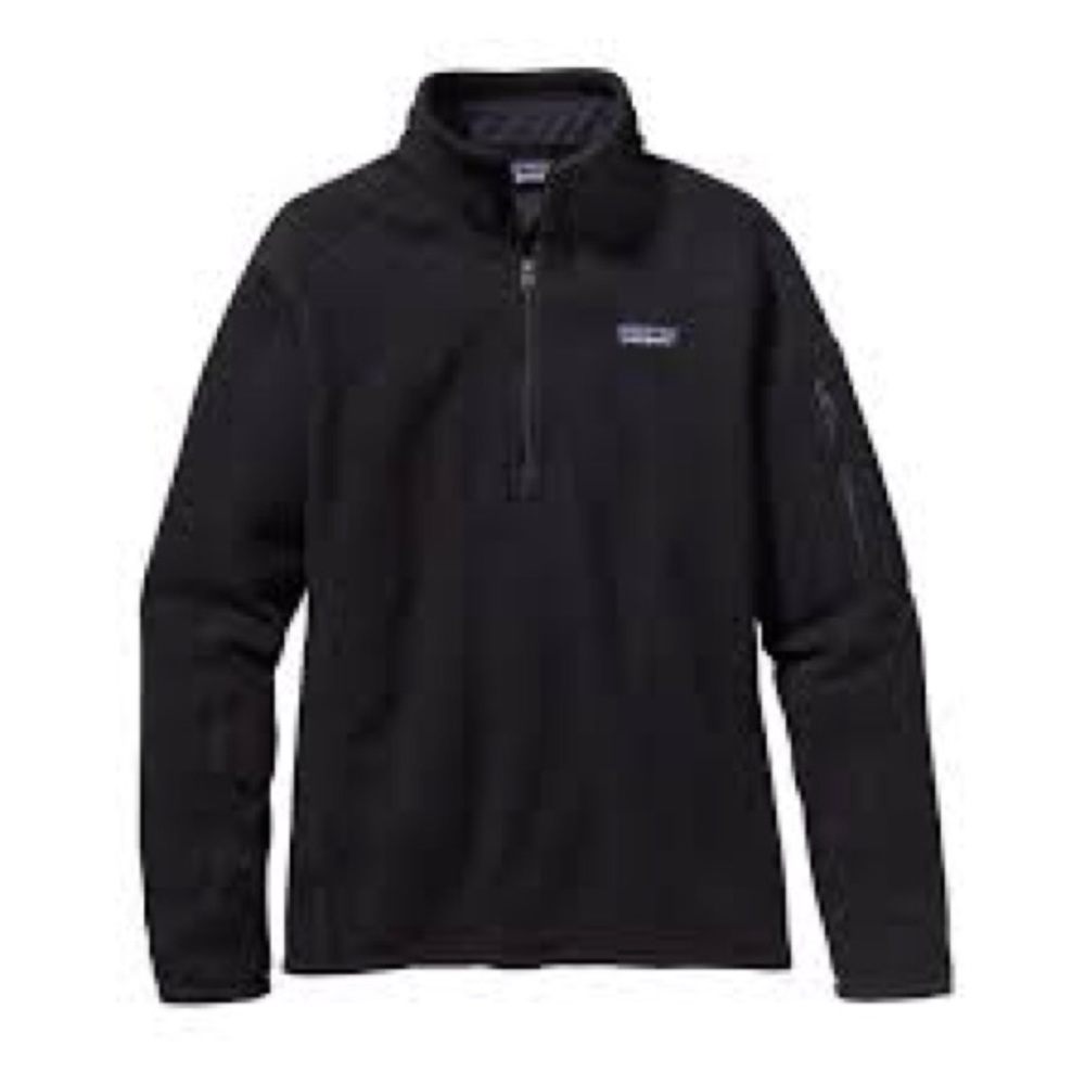 Black quarter zip Patagonia