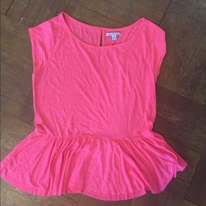 American eagle Cotton peplum top