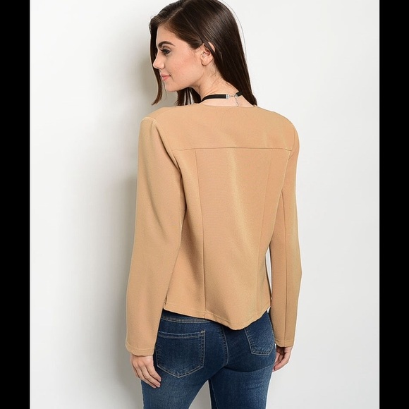 πNWT KHAKI BLAZER - Picture 2 of 2