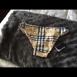 Faux Burberry bikini