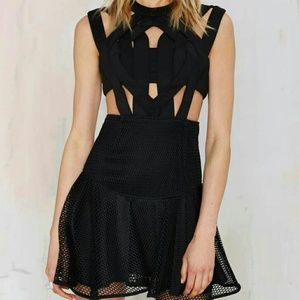 Nasty gal rock city scuba dress