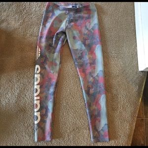 NWOT adidas watercolor leggings size 6