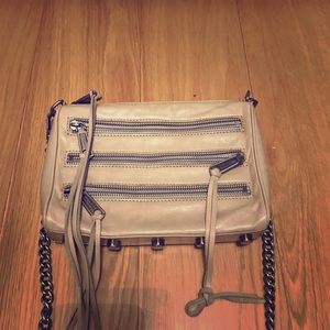 Rebecca Minkoff 3 zip cross-body handbag