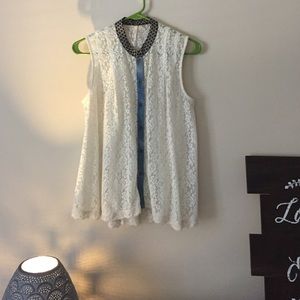 Free People Lace Tank