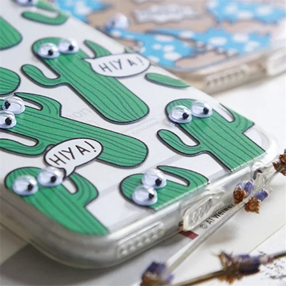 💛Cactus iPhone 6/ 6S clear phone case - Picture 2 of 6