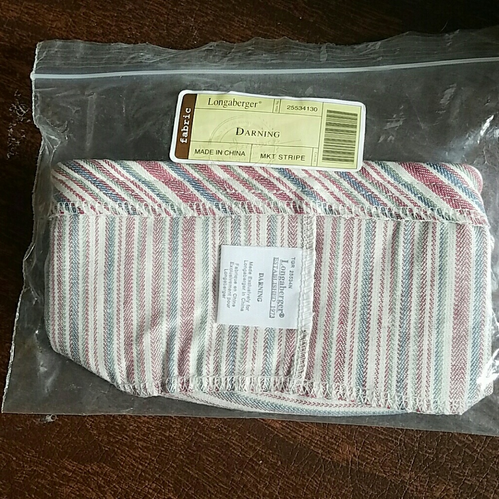 Liner for Longaberger Darning Basket.  Brand new!