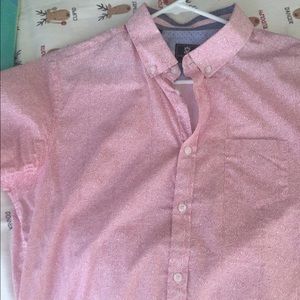 Pink polo VERY THIN MATERIAL!!
