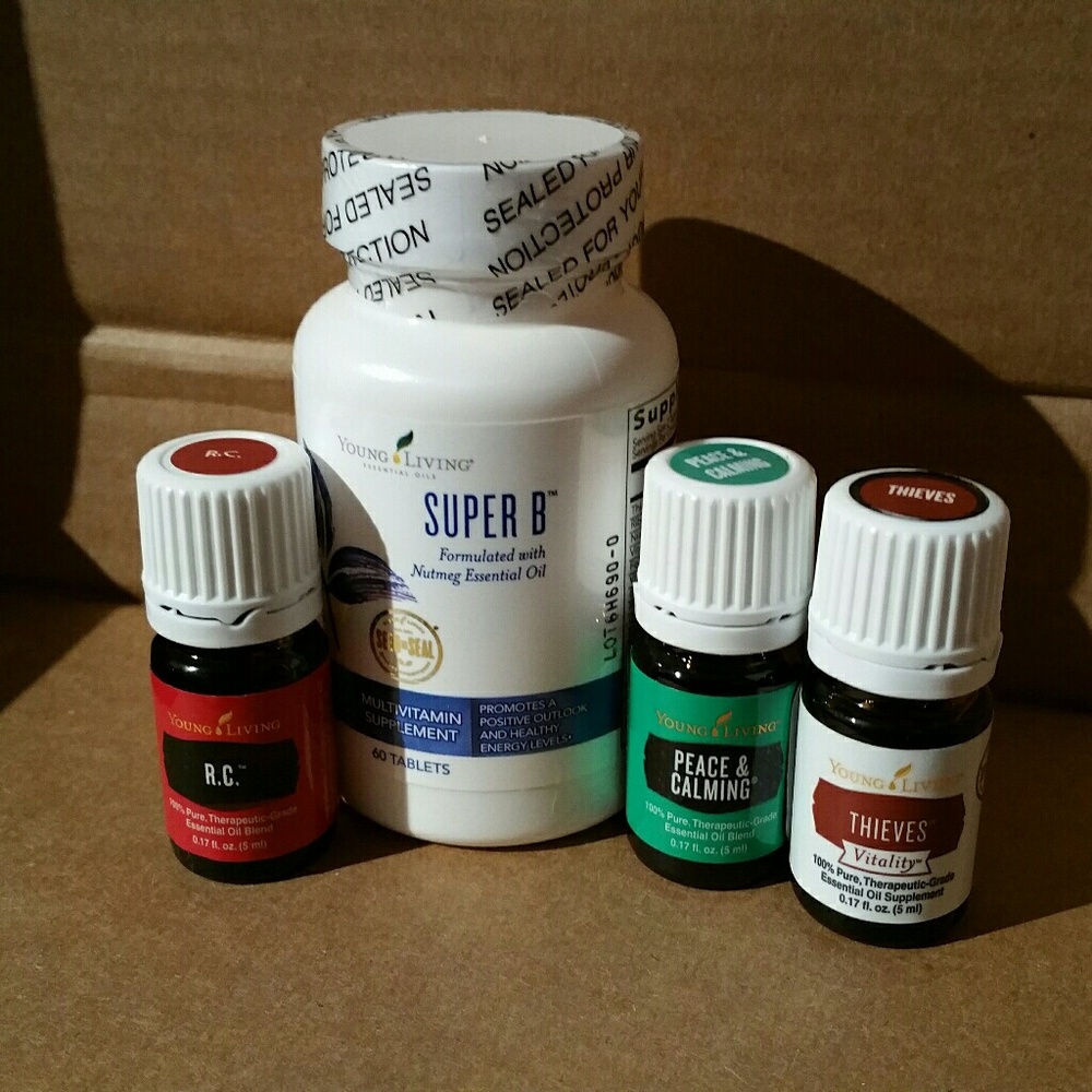YL brand oils and supplement