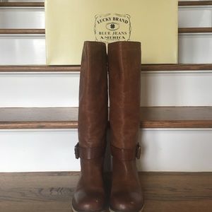 Lucky tall riding boot