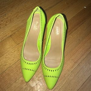 Neon heels
